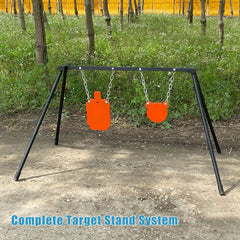 BLANCOHABIL AR500 7x12 target ideal for versatile gong shooting.
