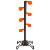 BLANCOHABIL AR500 dueling tree paddles ready for rapid target exchanges.