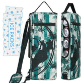 Blantt golf cooler bag grey camo front view keeps drinks cold during a round