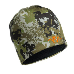 Blaser lightweight beanie provides warmth and ear coverage for cold-weather exploration.