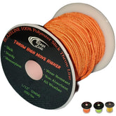 Blaze Line orange throw line on a spool ready for quick deployment