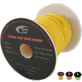 Blaze Line throw line on a compact spool for easy handling and storage.