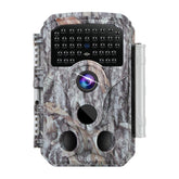 BLAZEVIDEO front-view trail camera for discreet wildlife monitoring and outdoor surveillance.