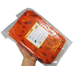 Blizzard EMS Blanket flat-pack orange demonstrates compact warmth for rapid emergency readiness.