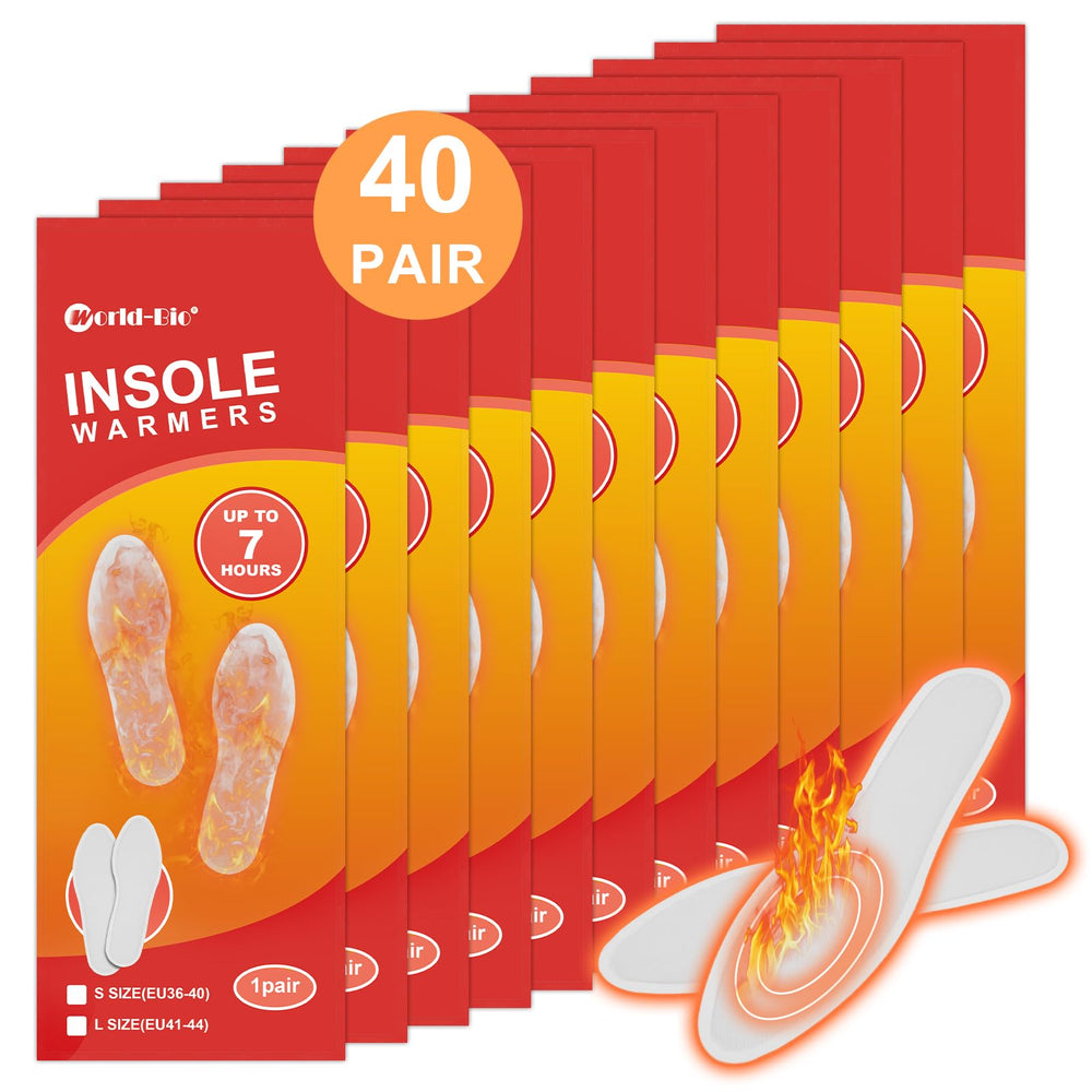 Blobuste air-activated insole warmer providing instant warmth without batteries for outdoor activities