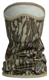 BLOCKER OUTDOORS Lightweight Finisher Face Mask in front view, breathable for long hunts.