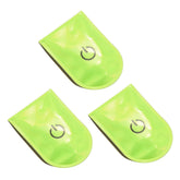 Bloepum 3X LED safety light clipped to a bag for high visibility during dusk.