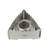 Bloepum portable mini alcohol stove with stand for stable outdoor cooking