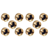Bloepum solid brass refill cap for 1 lb bottle seals securely for camping