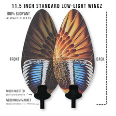 Blue Bird Waterfowl high-vis 6in wing boosts visibility in low light