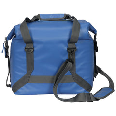 Insulated interior of the tote keeps beverages cold on trips.