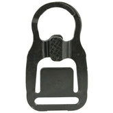 Blue Force Gear ITW Mash Hook mounted on 1-inch webbing for quick access.