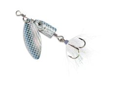 Blue Fox Flash Spinner 01 delivers bright flash and vibration to attract fish