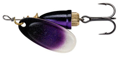 Blue Fox Super Vibrax Classic spinner blade in bleeding-silver delivering vibration to attract bites