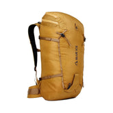 Blue Ice Chiru 25L Pack backpanel for stable load on rough climbs.