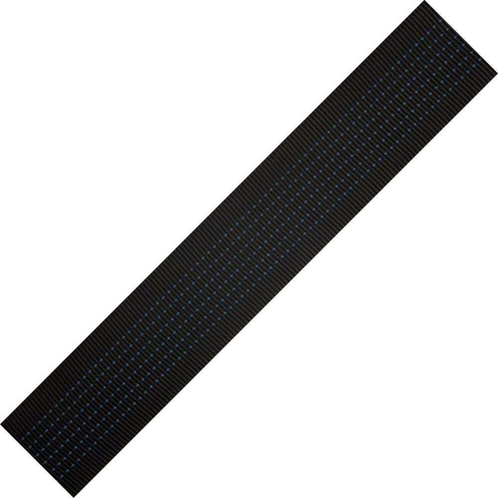 BlueWater Ropes 2in x 50yds black tubular webbing for durable outdoor rigging.