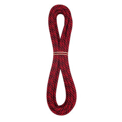 BlueWater Ropes Blue Water Static Cordelette 7mm x 20ft red, ideal for anchors and climbs.