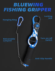 Close-up of inward-curved jaw on BLUEWING gripper