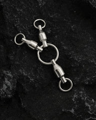 BLUEWING ball bearing 3-way swivel side view