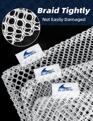 Durable polyester chum bag 3pcs white close-up