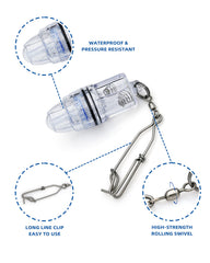 Three BLUEWING deep drop lights for deep sea fishing