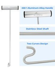 BLUEWING dehooker ergonomic handle provides secure grip at sea.