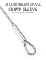 BLUEWING inline-trolling-weights-3lb-wire showcases corrosion resistance for saltwater longevity.