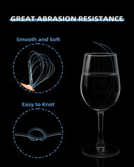 BLUEWING line knot-strength test demonstrates reliable knots