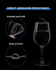 BlueWing knot-strength performance helps secure tackle in tough fishing conditions.