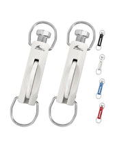 BLUEWING upgraded zirconia outrigger release clip with UV resistance for offshore use.