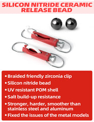 BlueWING UV-resistant POM housing close-up, seawater durability.
