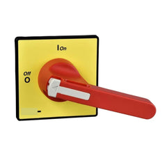 BNIVALTER TeSys Vario front red rotary handle for secure one to three padlock configurations