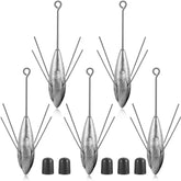 Bnqoe Sputnik 5pc weights pack with separate bags for easy carry.