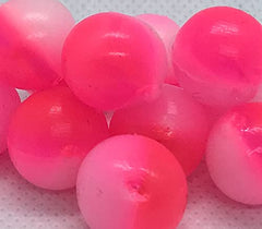 BNR Soft Beads 8mm red roe, neutrally buoyant attractor for steelhead rigs