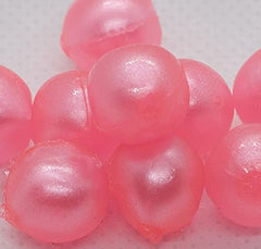 BNR Tackle Soft Beads pearl pink drift naturally for steelhead fishing