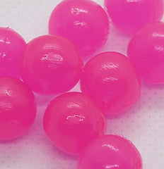 BNR Tackle Soft Beads cerise drift naturally to attract steelhead and trout