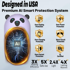 BOANKODU hand warmers heat levels indicate three settings for adjustable comfort.