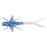 Bobby Garland Mayfly White Ice 2-1/4 inch lure with anatomically correct body for crappie fishing.
