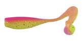 Bobby Garland Mo Glo StrollR lure in Electric Chicken glows for long-line trolling and crappie attraction.