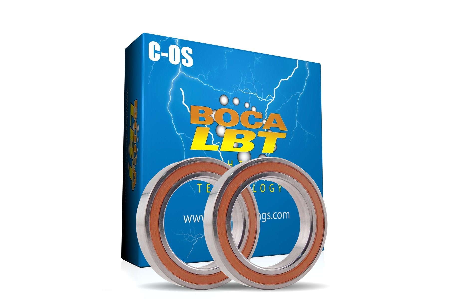 BOCA BEARING 3x10x4mm Ceramic Orange Seal ABEC 7 Fishing Reel Bearings – Canada WildCo