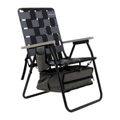 Detachable cooler bag on Body Glove Colorado Chair keeps drinks within reach on trips.