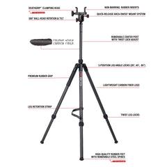 BOG Arca-Swiss mount on DeathGrip Sherpa with quick-release