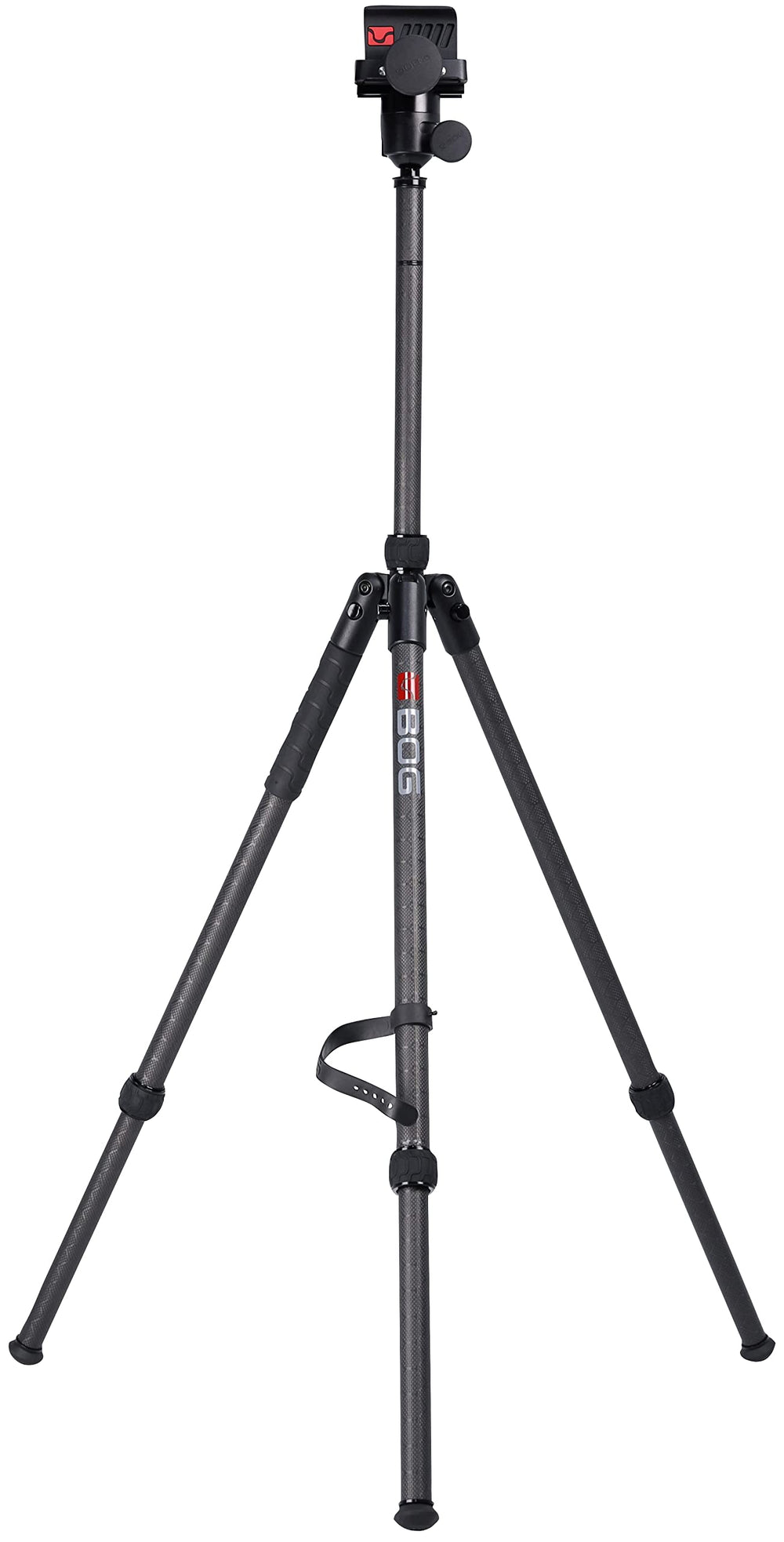 BOG DeathGrip Sherpa backcountry tripod in rugged carbon fiber build