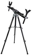 BOG FieldPod hunting rest shown with compact dimensions and stable base