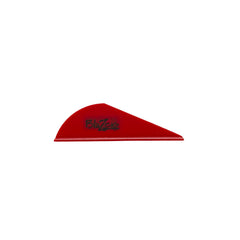 Bohning Blazer Vane 2-inch red vane close-up