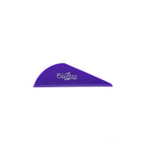 Bohning Blazer Vane 2in purple, pack of 36, front view