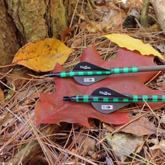 Black 2 Inch Bohning Blazer Vane for hunting and 3D setups