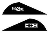 Bohning Blazer Vane 2 inch black, pack of 100