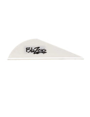 Bohning Blazer Vane white 2in enhances lift and steerage for arrow flight