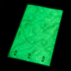 Self-adhesive backing on Bohning Glow in the Dark Arrow Wraps for easy application